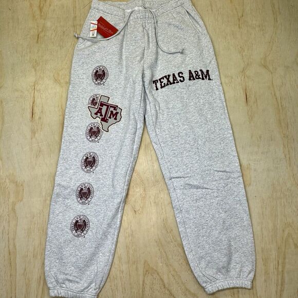 NEW Texas A&M Aggies Travis Scott x Mitchell & Ness Classic Sweatpants XL - Picture 1 of 15